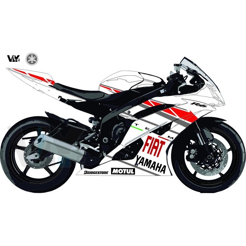 Kit Fiat , Replica MotoGp , Yamaha R6